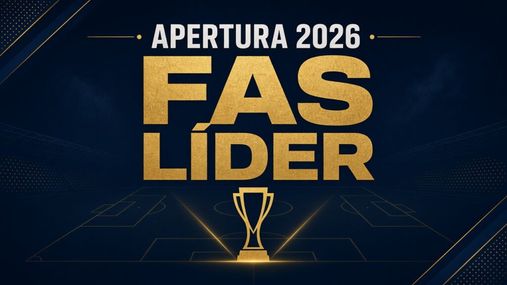 FAS líder del Apertura 2026 tras la jornada 8. Gráfica editorial Haydeportes.