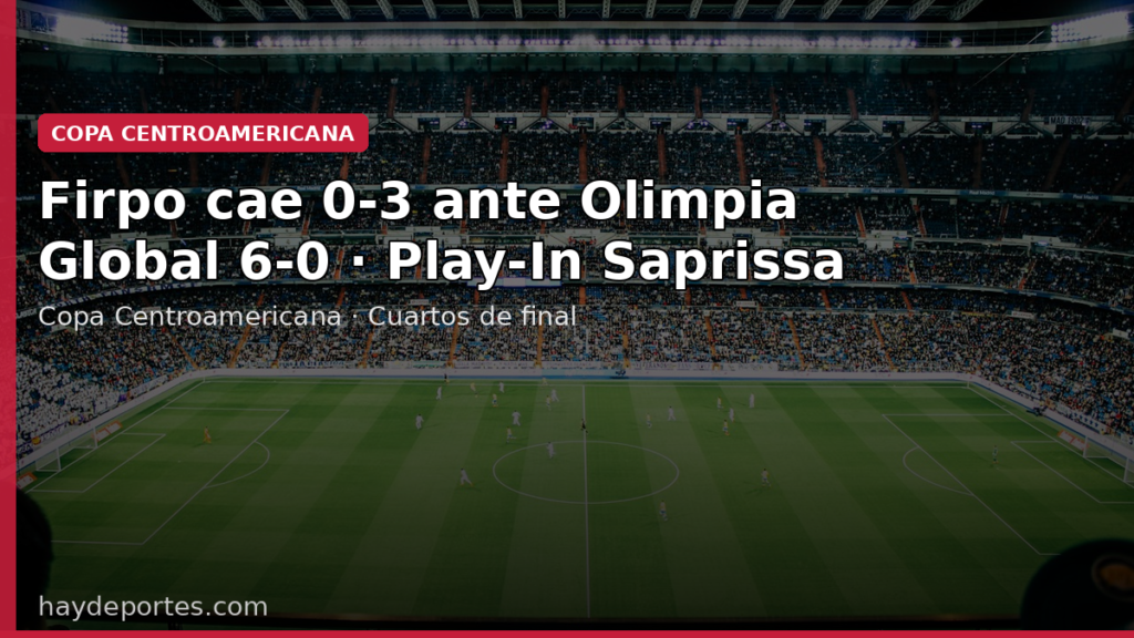 Estadio / fútbol — Firpo vs Olimpia Copa Centroamericana