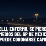F1: Antonelli, enfermo, se pierde el día de medios del GP de México, donde puede coronarse campeón. Gráfica editorial de Haydeportes (Fórmula 1).