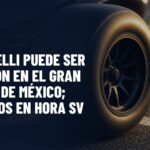 F1: Antonelli puede ser campeón en el Gran Premio de México; horarios en hora SV. Gráfica editorial de Haydeportes (Fórmula 1).