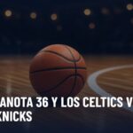 NBA: Tatum anota 36 y los Celtics vencen a los Knicks; Amen Thompson tapa a Wembanyama en el triunfo de los Rockets. Gráfica editorial de Haydeportes (Baloncesto).