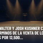 NBA: Mark Walter y Josh Kushner cierran los términos de la venta de los Lakers por 12,500 millones de dólares. Gráfica editorial de Haydeportes (Baloncesto).