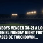 NFL: los Cowboys vencen 38-21 a los Eagles en el Monday Night Football con 3 pases de touchdown de Prescott. Gráfica editorial de Haydeportes (NFL).