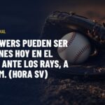 PREVIA SERIE MUNDIAL: los Brewers pueden ser campeones hoy en el Juego 4 ante los Rays, a las 6 p.m. (hora SV). Gráfica editorial de Haydeportes (Béisbol).