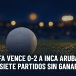 RESULTADO: Inter FA vence 0-2 a Inca Aruba y corta siete partidos sin ganar; hoy se juegan Águila–FAS y Alianza–Metapán. Gráfica editorial de Haydeportes (Fútbol).