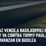 TENIS: Alcaraz vence a Basilashvili en Viena y va contra Tommy Paul; Fritz y Fils avanzan en Basilea. Gráfica editorial de Haydeportes (Tenis).