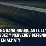 TENIS: Rybakina gana Ningbo ante Leylah Fernandez y Medvedev defiende su título en Almaty. Gráfica editorial de Haydeportes (Tenis).